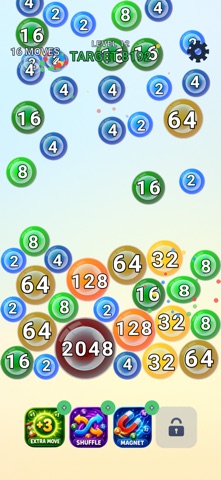 Number Merge: Bubble Cascade Screenshot 1 of 3