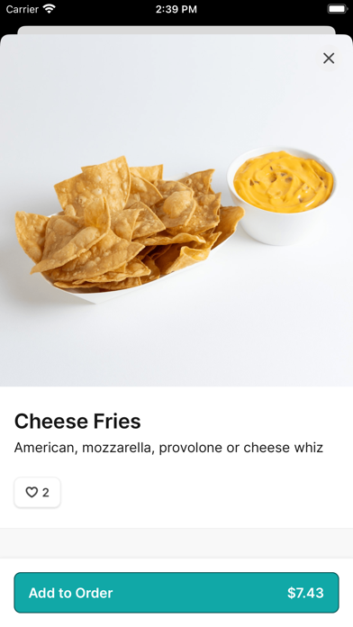 Jace’s Place Margate iPhone screenshot 3 - Food & Drink app