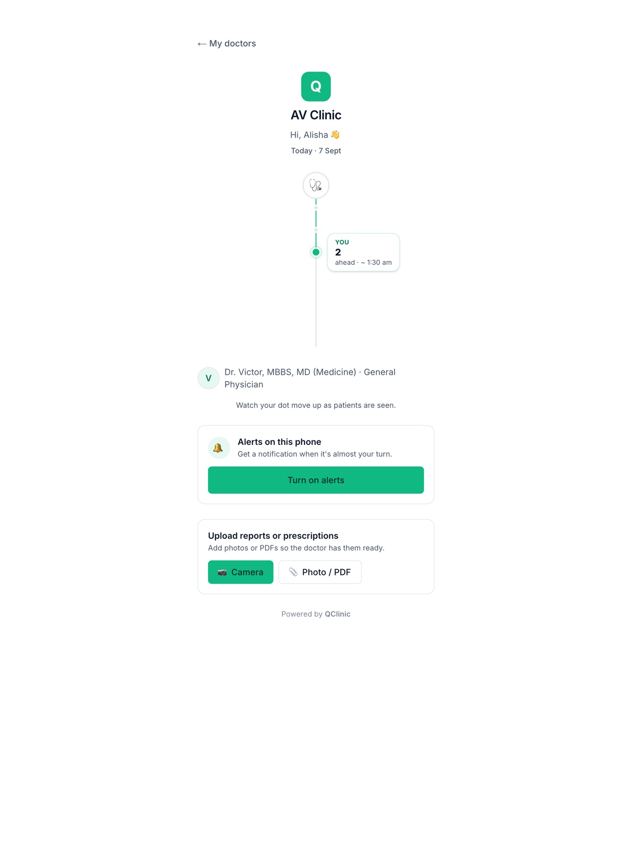 Screenshot 8 of QClinic Patient