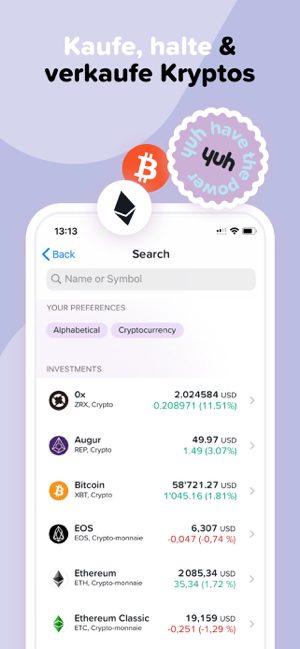 ‎YUH: 3-in-1 Finanz-App Screenshot