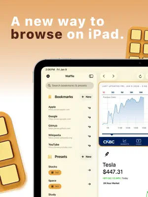 Waffle Browser screenshot 1
