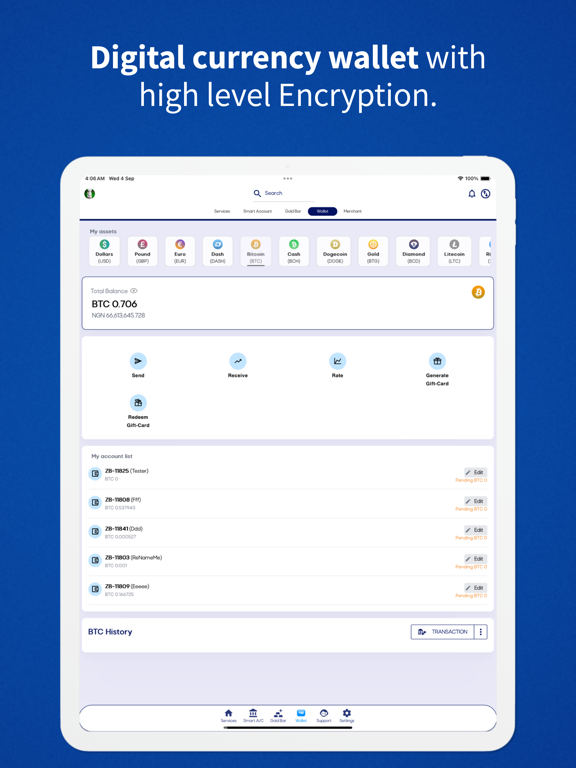 ViZO App iPad screenshot 7 - Finance app