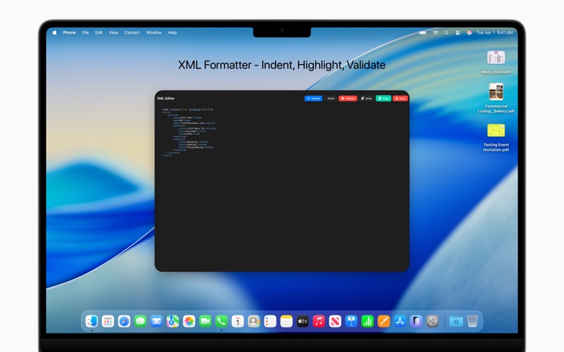 App screenshot
