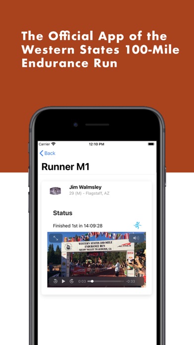 Screenshot #1 pour Western States Endurance Run