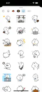 Kitty Cat Couple Love Stickers screenshot #6 for iPhone