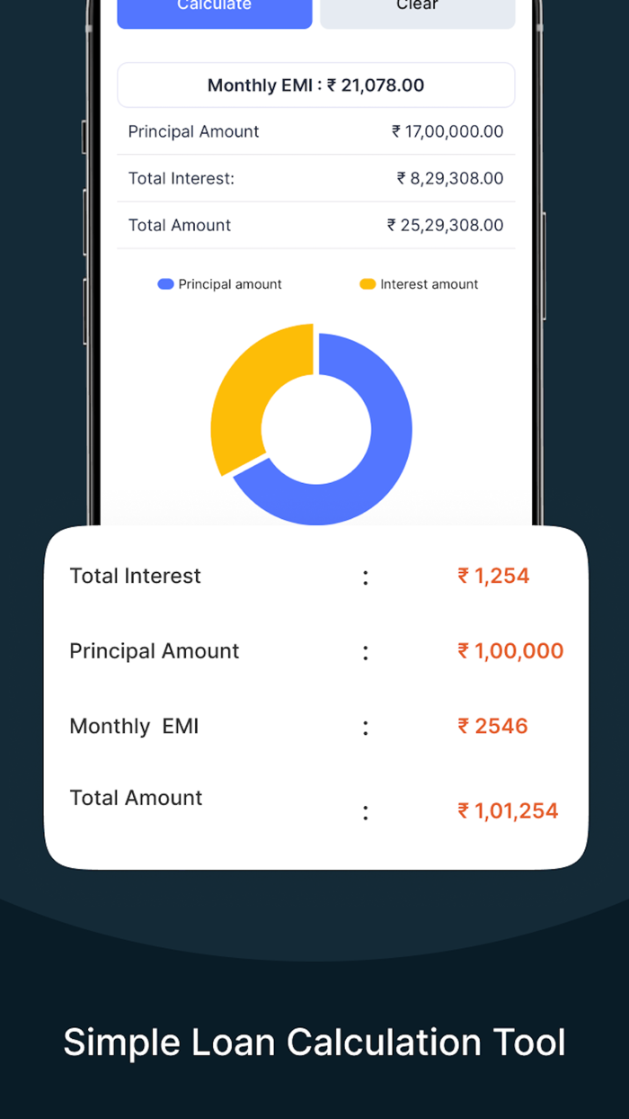EMI Calculator Loan Planner