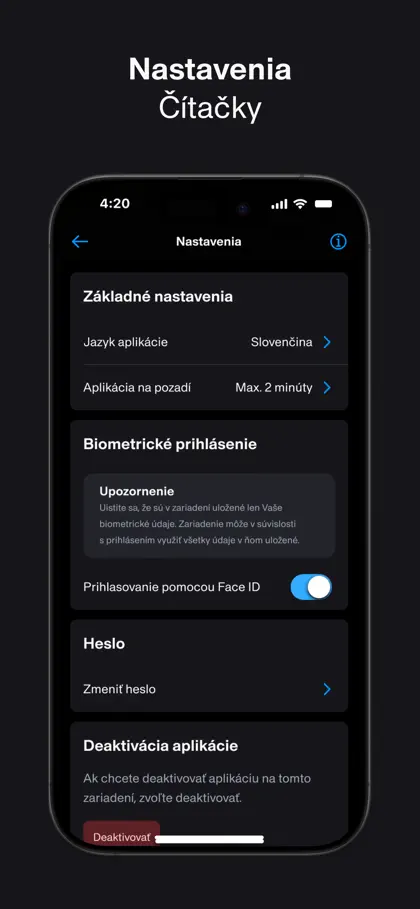 Screenshot 6 di 6 di Čítačka