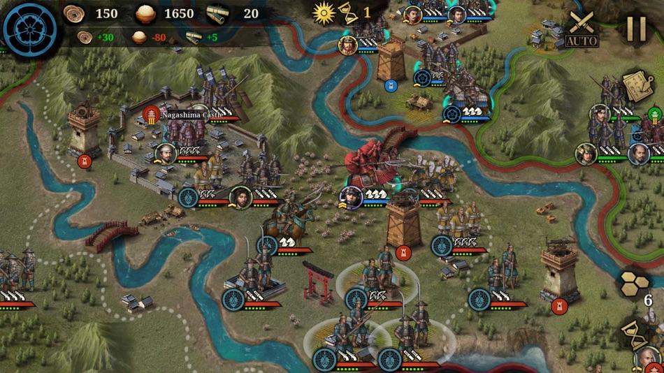#2. Great Conqueror 2: Shogun (iOS) 由: 悦 张