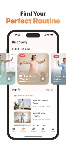 PlusFit: 轻松居家锻炼 screenshot
