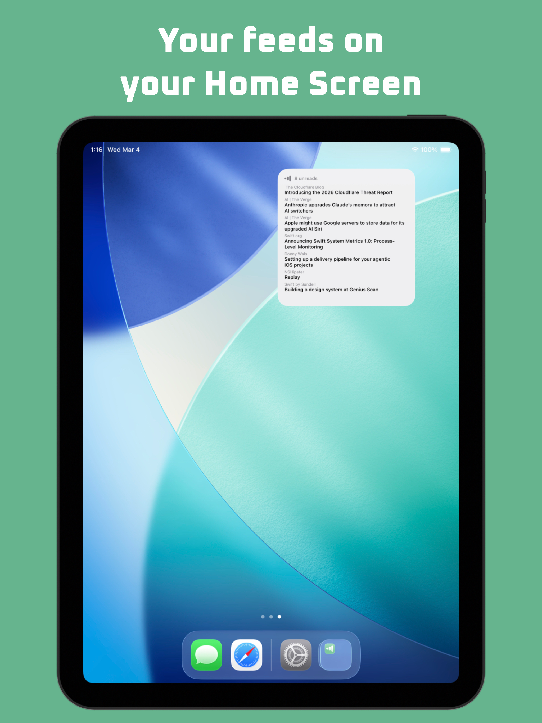 Streamside - RSS Reader screenshot 7