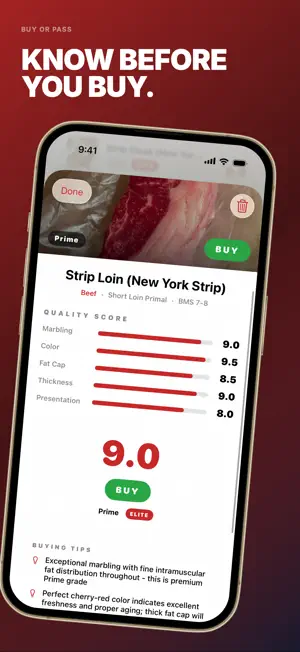 Seared: Meat Identifier AI screenshot 3