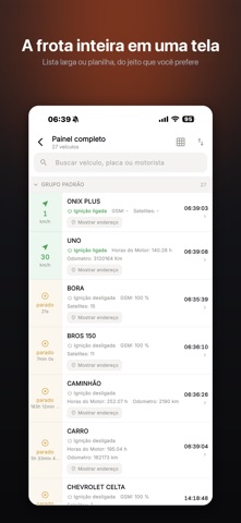 Rastreamento Hybrid iPhone screenshot 3