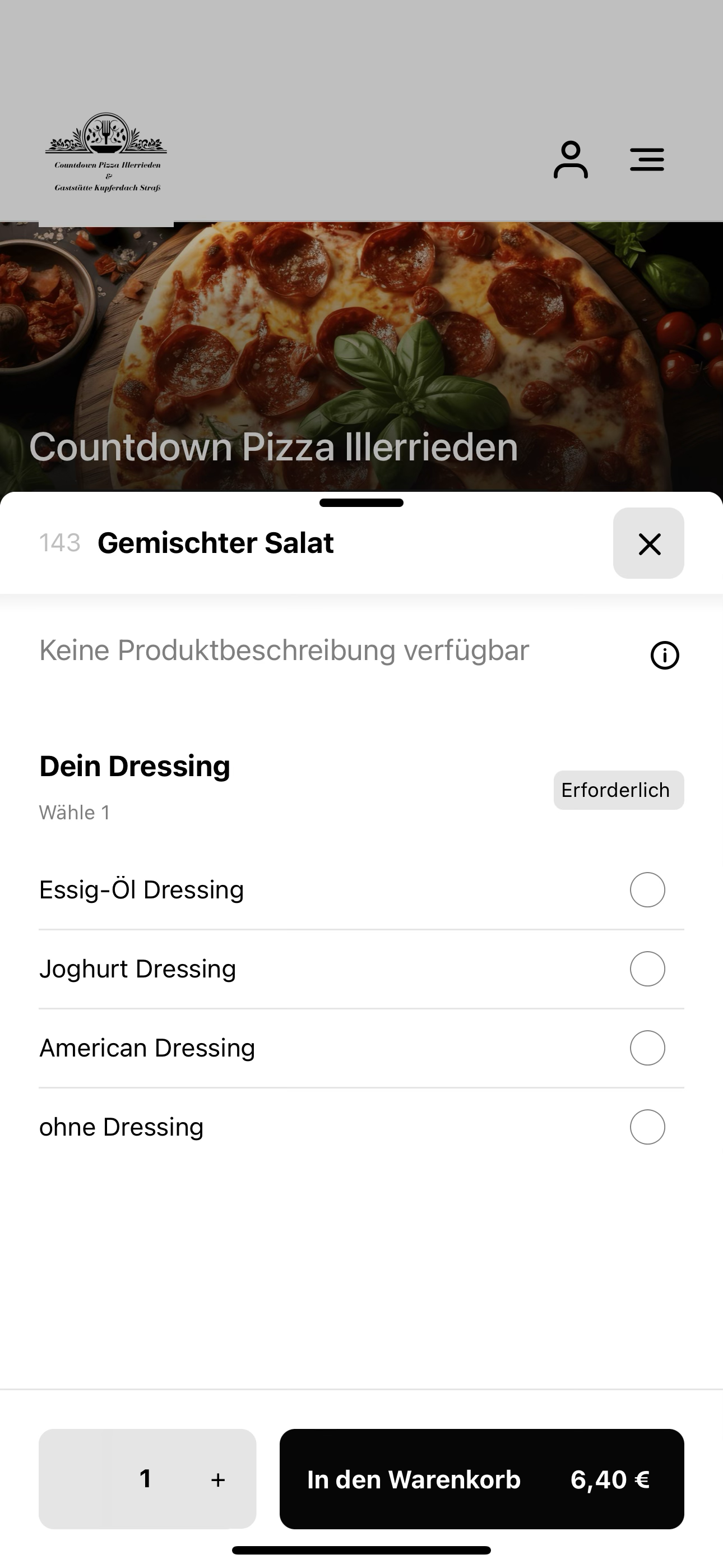 Countdown Pizza DE