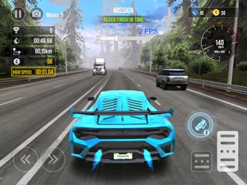 Real City Racer: Traffic Car iPad screenshot