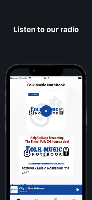 Folk Music Notebook screenshot 1