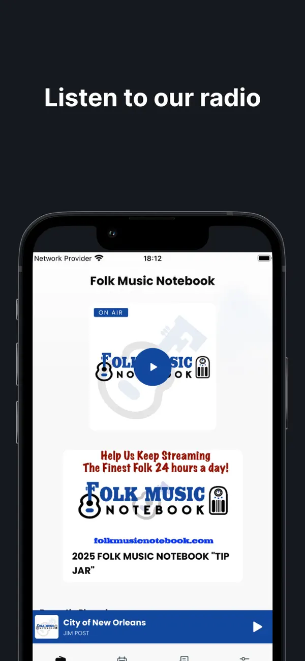 Screenshot #1 pour Folk Music Notebook