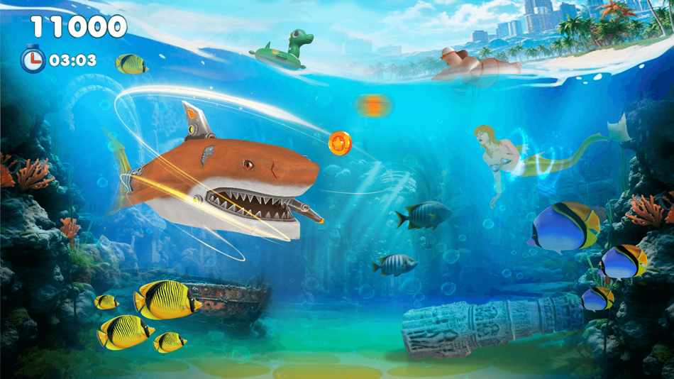 #7. Jaws of the Predators (iOS) 由: Game Bee Studio