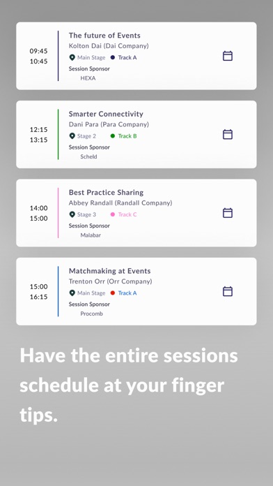 Energy Events Screenshot
