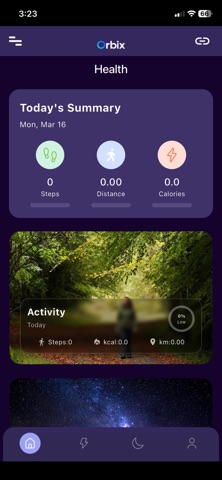 Orbix Smart Ring screenshot