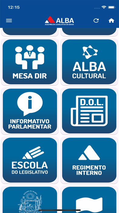 Aplicativo Alba Screenshot