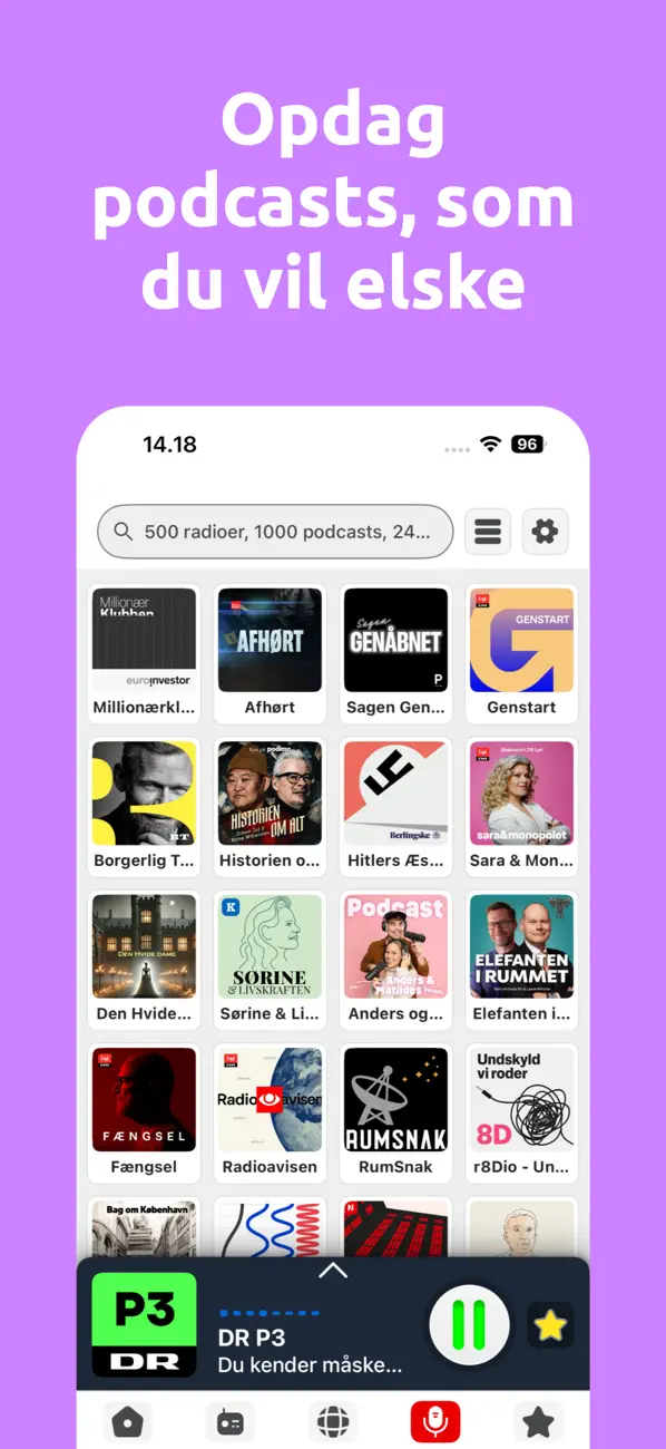 Screenshot #3 pour Radio Danmark - FM og Netradio