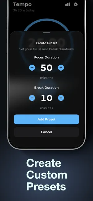 Tempo: Study Timer & Pomodoro screenshot 2