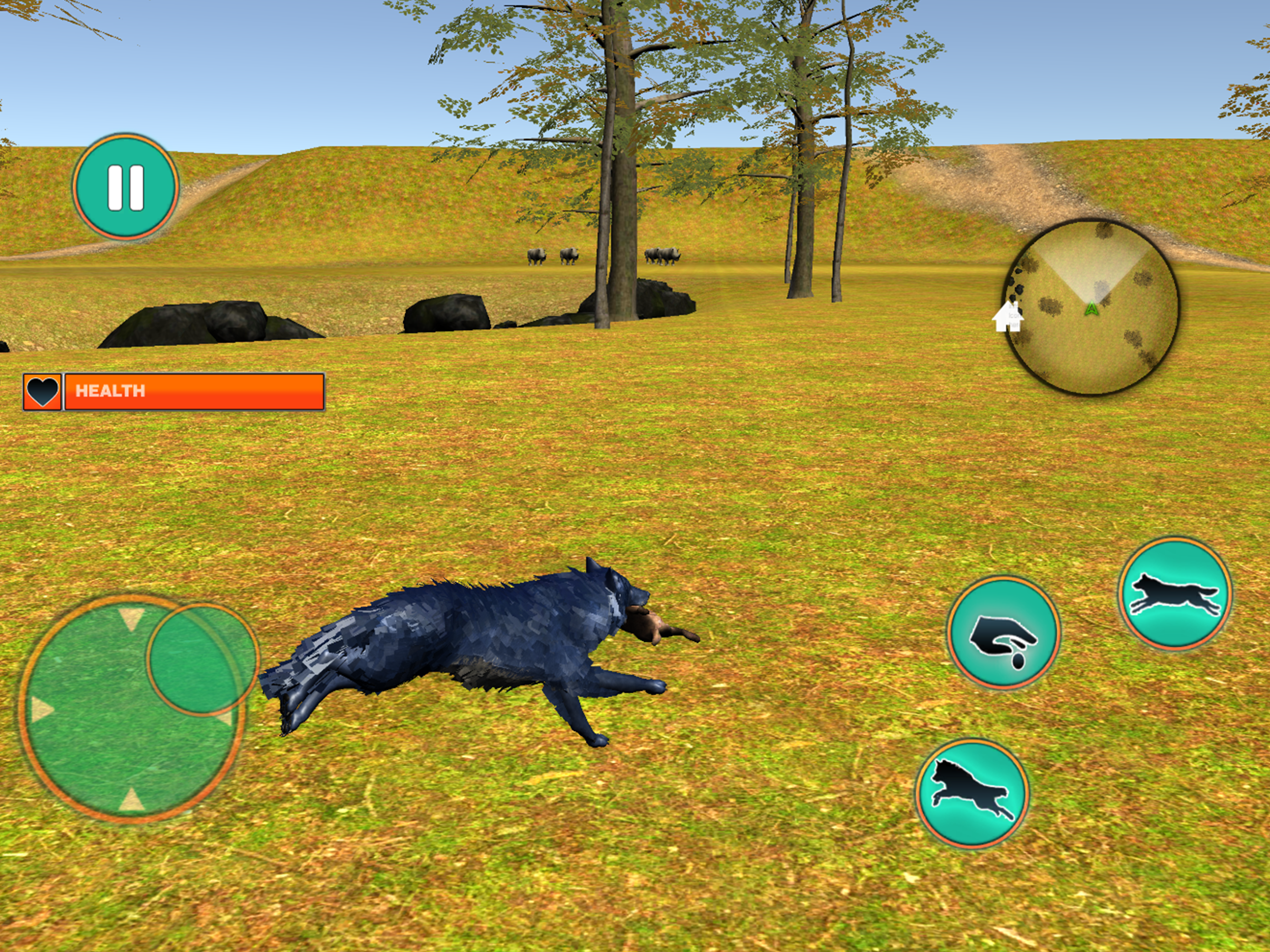 The Wild Wolf Sim: Rpg Game 3D screenshot 7