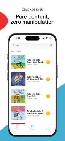 Storier - Audiobooks for Kids iPhone screenshot