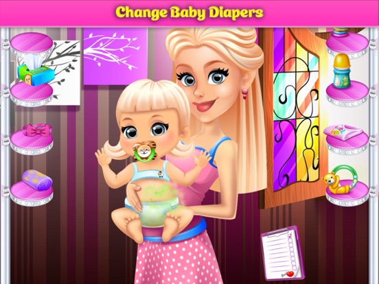 Mommy's New Baby Game Salon 2 iPad app afbeelding 5