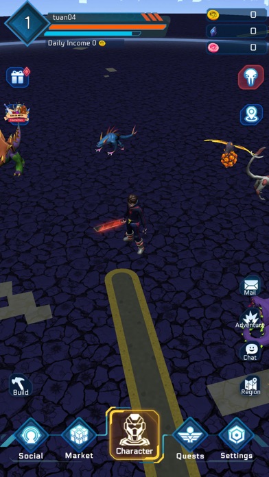 Gate of Abyss: GPS-Based RPG Screenshot