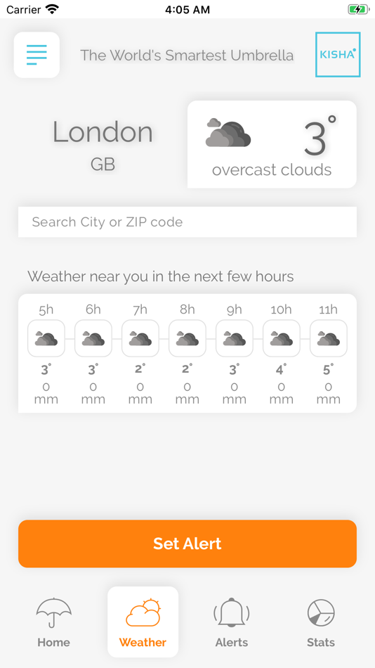 #3. Kisha (iOS) Podle: Always With Me Technologies Ltd.