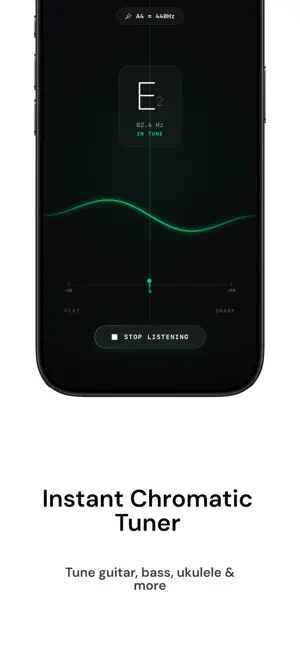 Chromatic Tuner - BA2 screenshot 1