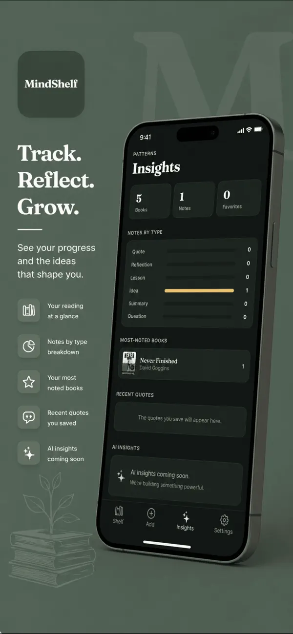 Screenshot #3 pour MindShelf - Read & Remember