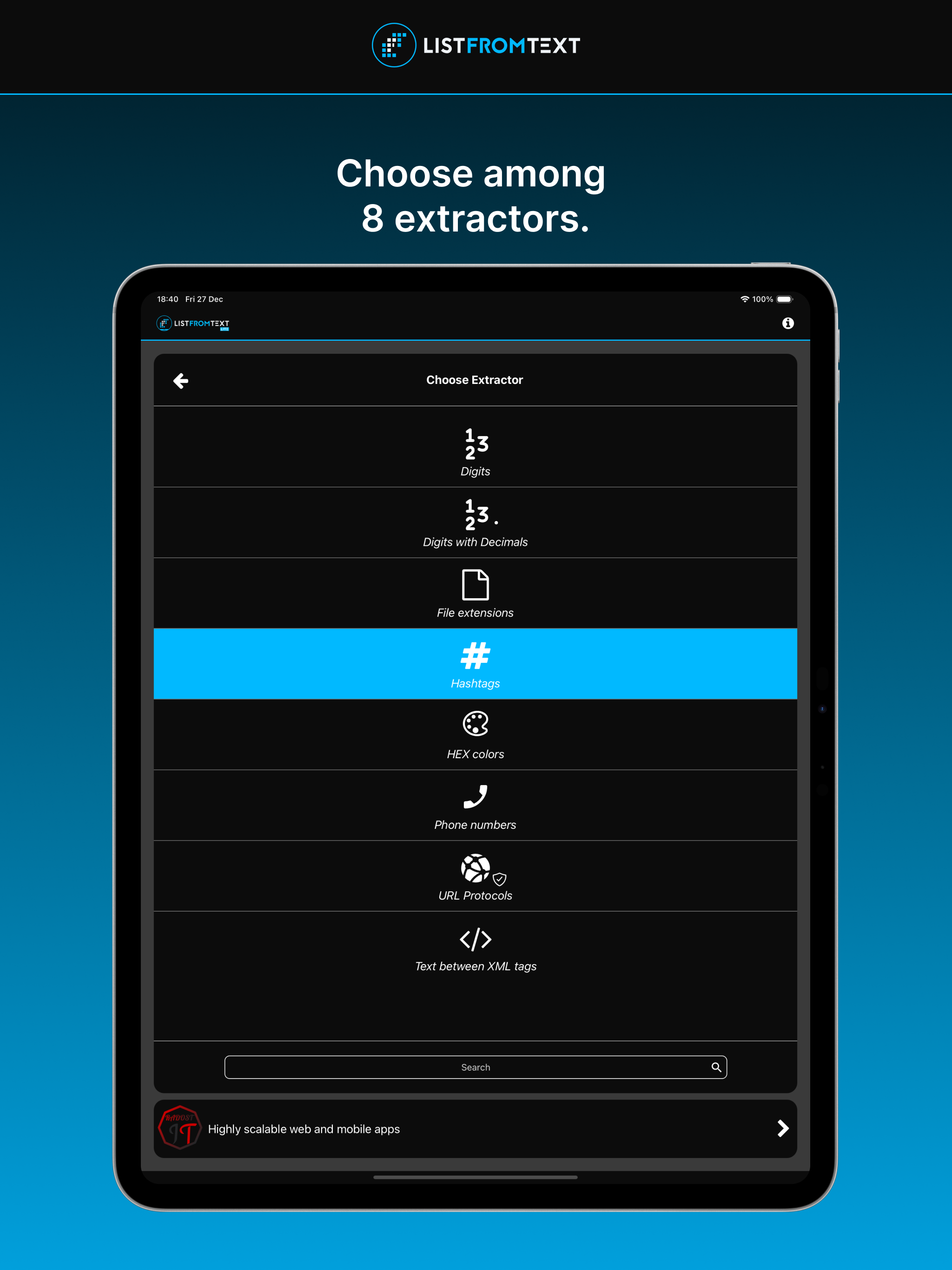 ListFromText Lite