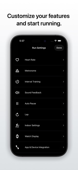 Calc Run: Running Tracker Screenshot 6 of 10