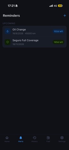 Vehicle Life Manager screenshot