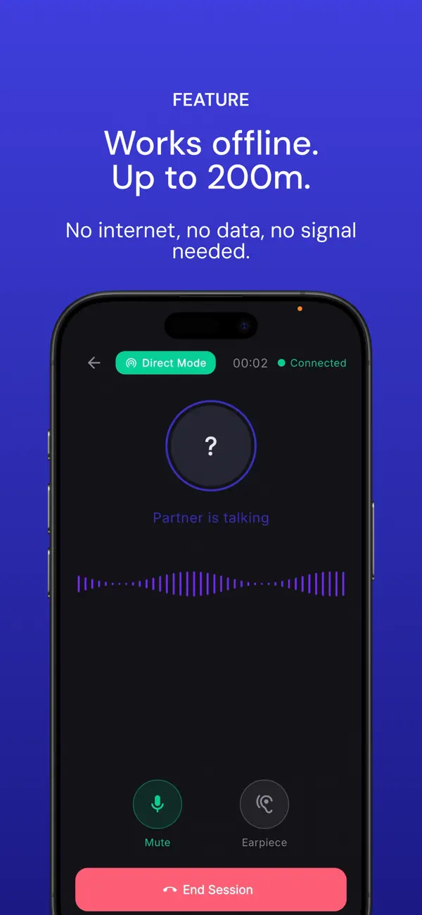 Screenshot #3 pour Whispr: Votre Talkie-Walkie