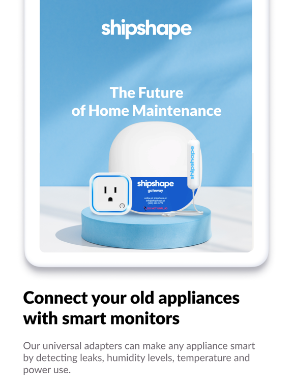Shipshape Home iPad screenshot 6 - Utilities app