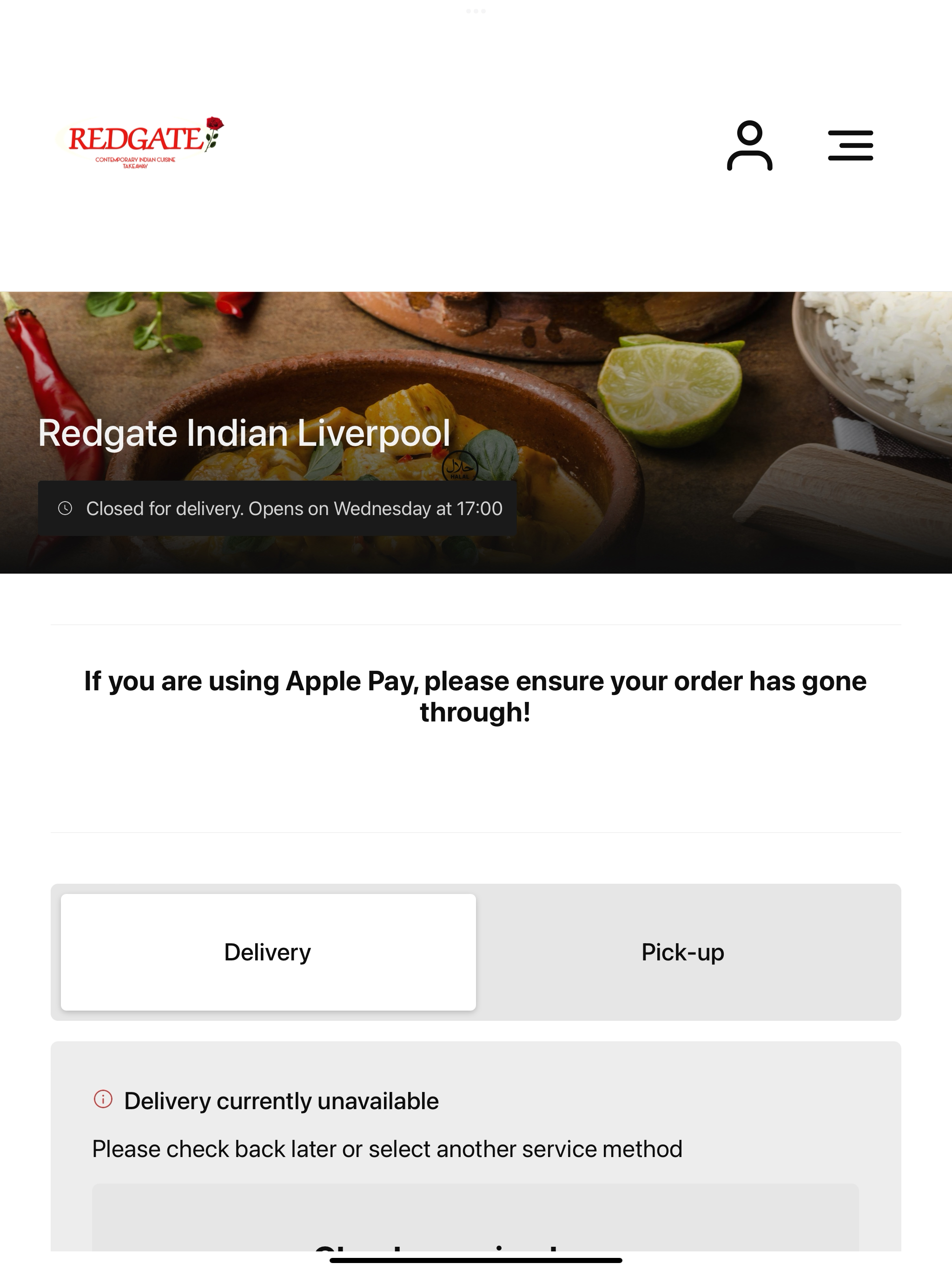 Redgate Indian Liverpool screenshot 5
