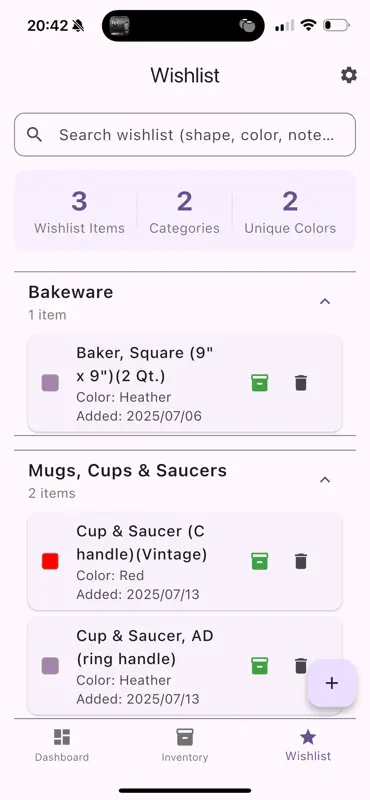 DishTrack screenshot 2 of 5