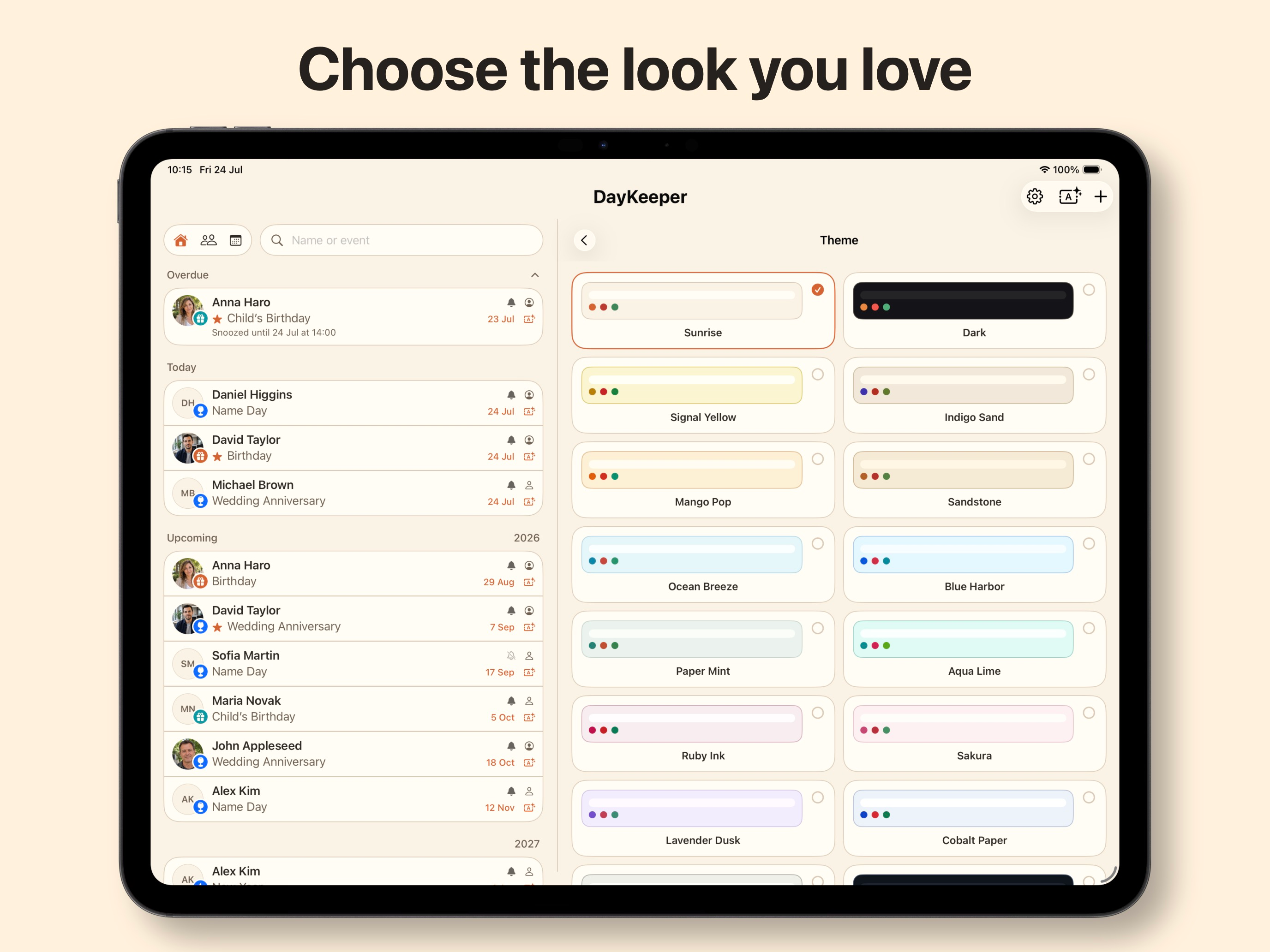 DayKeeper: Birthdays & More screenshot 17