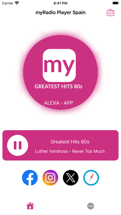 MyRadio Player Spain Screenshot