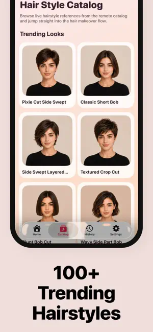 Hairstyle Try On - AI screenshot 2