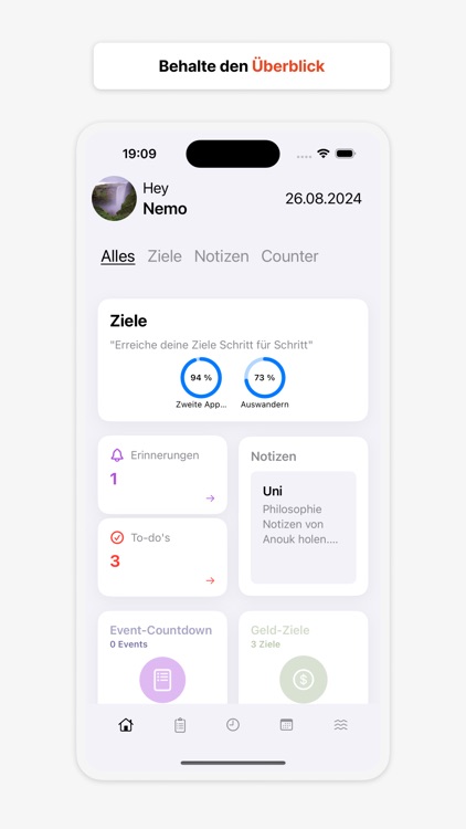 Everyday manager, ToDo: DailyX