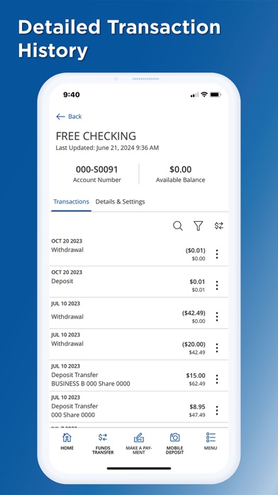 CAMPUS USA Credit Union Screenshot