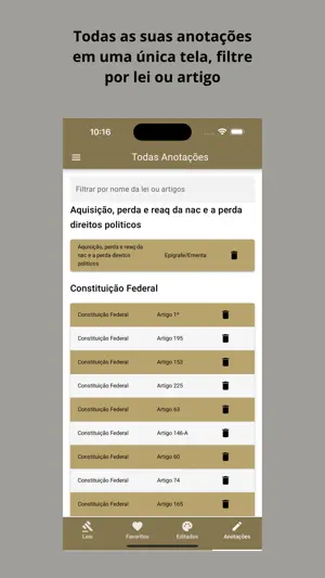 Vade Mecum Lite Direito Brasil screenshot 3