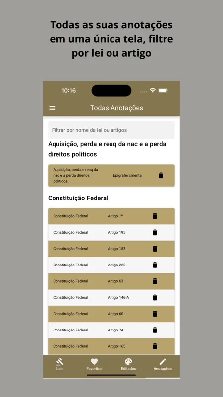Vade Mecum Lite Direito Brasil screenshot 3 of 10
