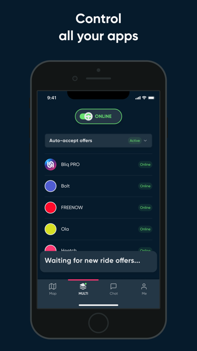 Bliq Driver - Earn more money Screenshot