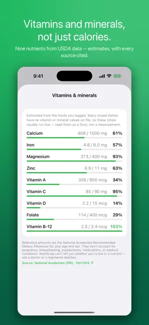 NutriSnap: Calorie Tracker screenshot 3