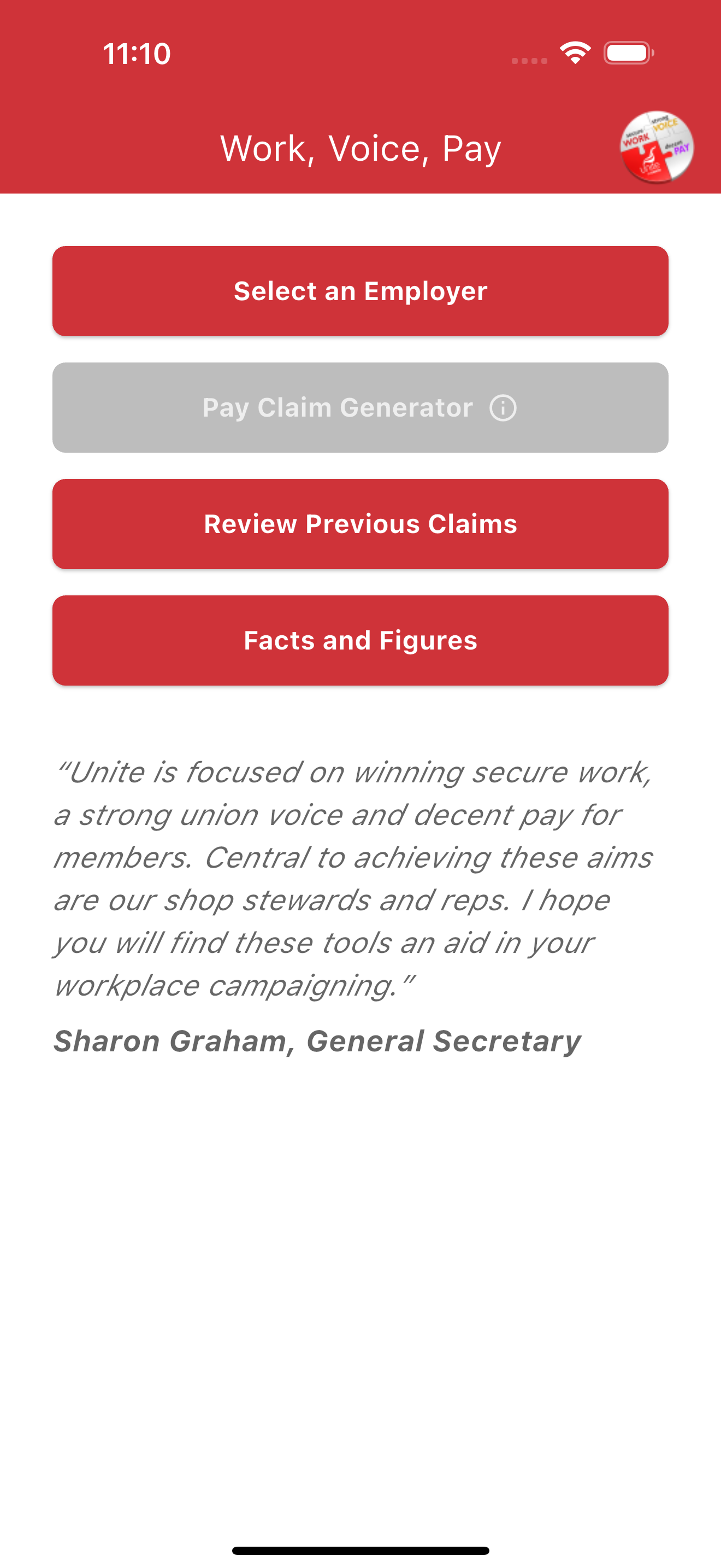 Work, Voice, Pay screenshot 3